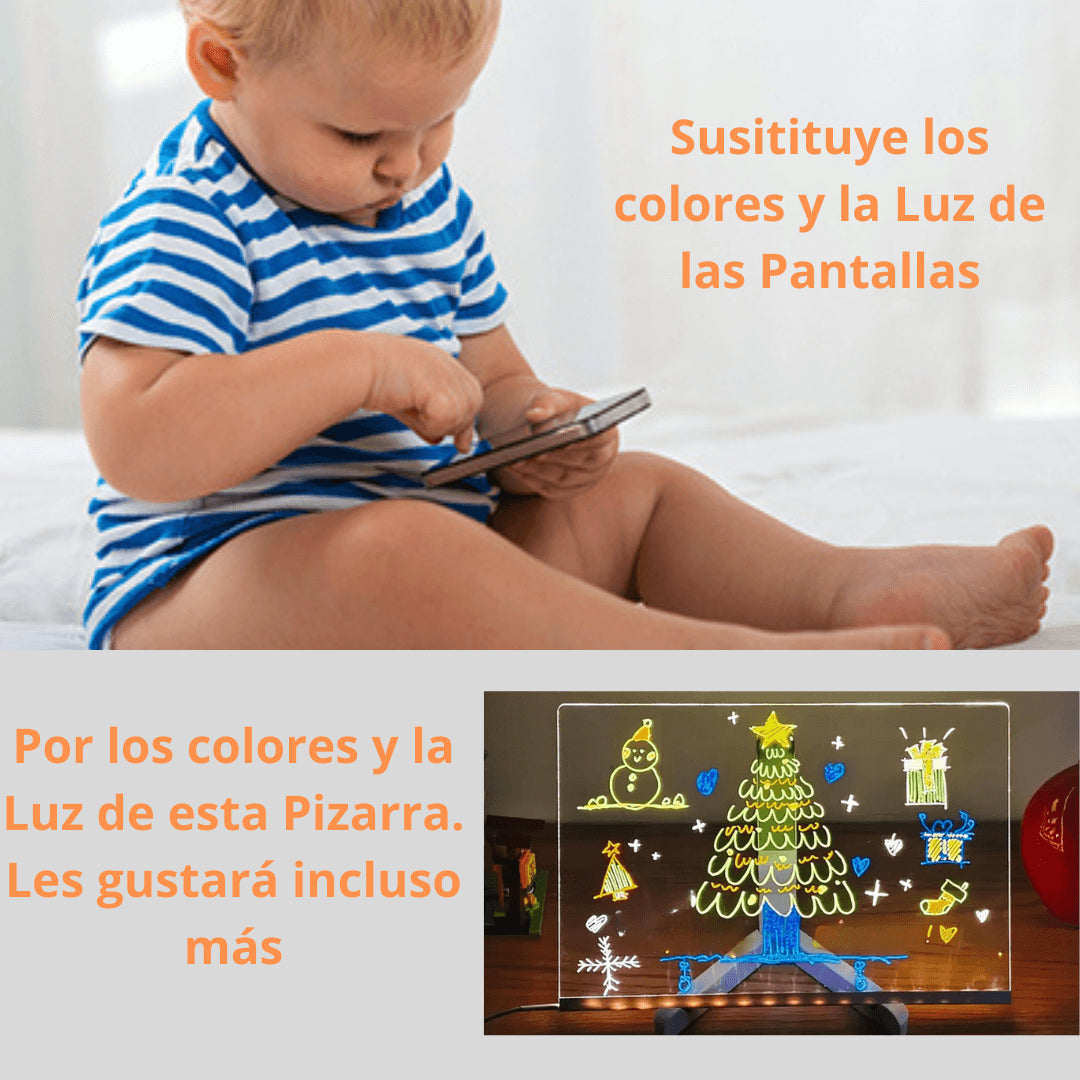 Pizarra Transparente LED
