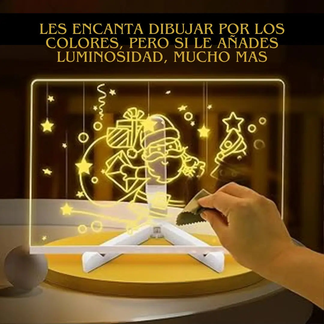 Pizarra Transparente LED